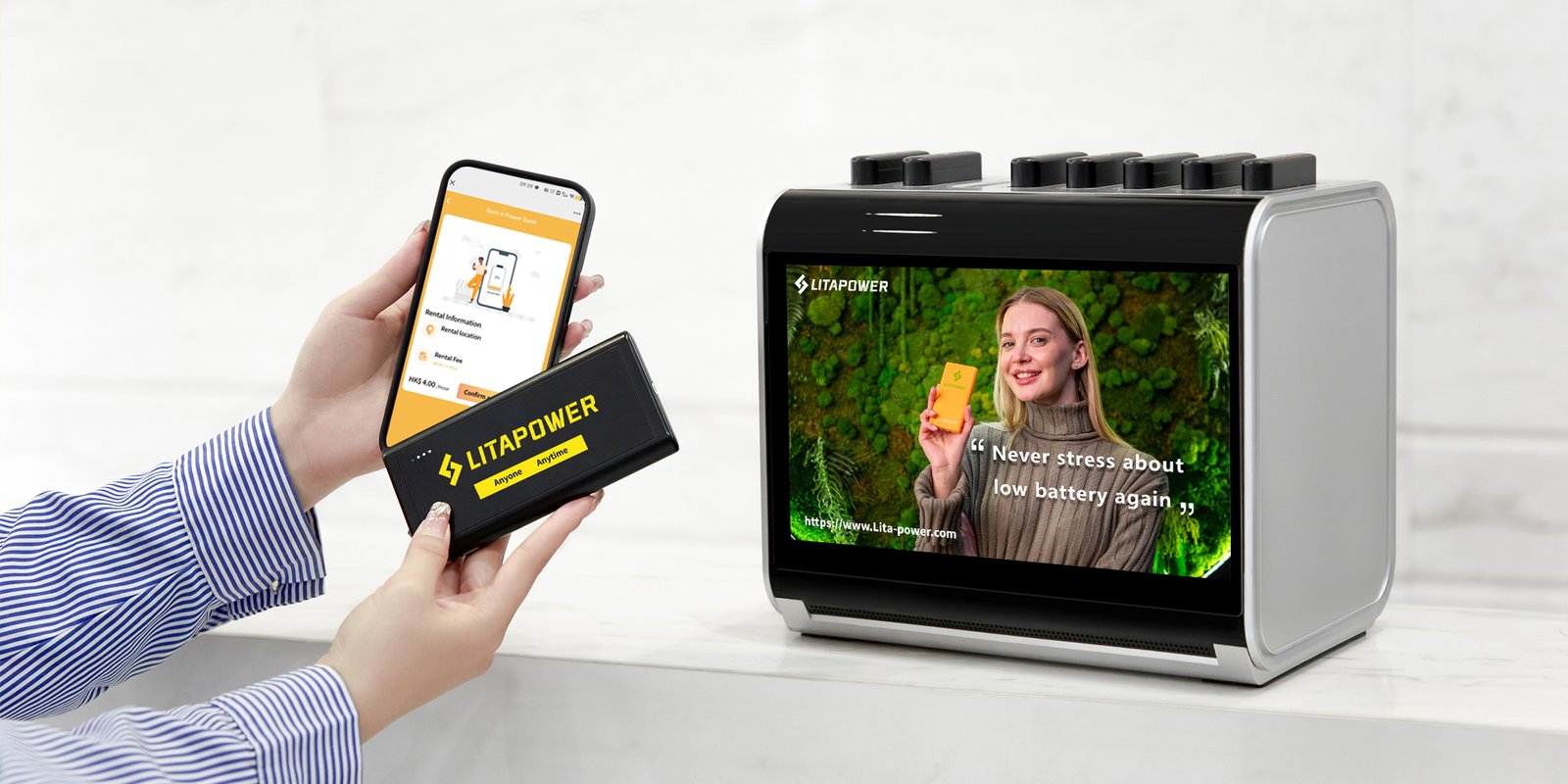 power bank rental business
