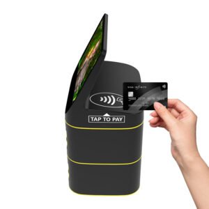 Nayax terminal desktop power bank sharing station