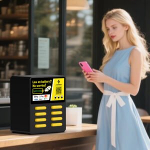 8 slot power bank station