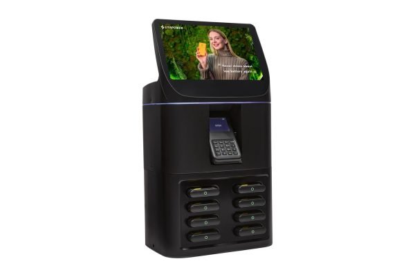 8-Slot Mobile Phone Charging Station With POS Terminal - Image 3