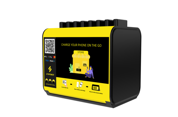 8-Port Light Box Shared Charging Cabinet Station - Image 3